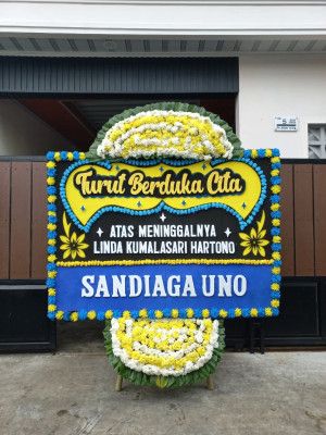 Papan Bunga Duka di 30 Ilir